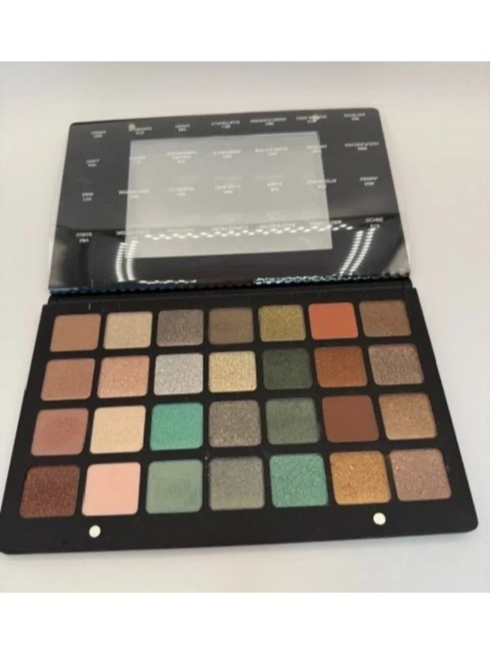 Natasha Denona 28 Green Brown Eyeshadow Palette 28 Pan Discontinued Rare